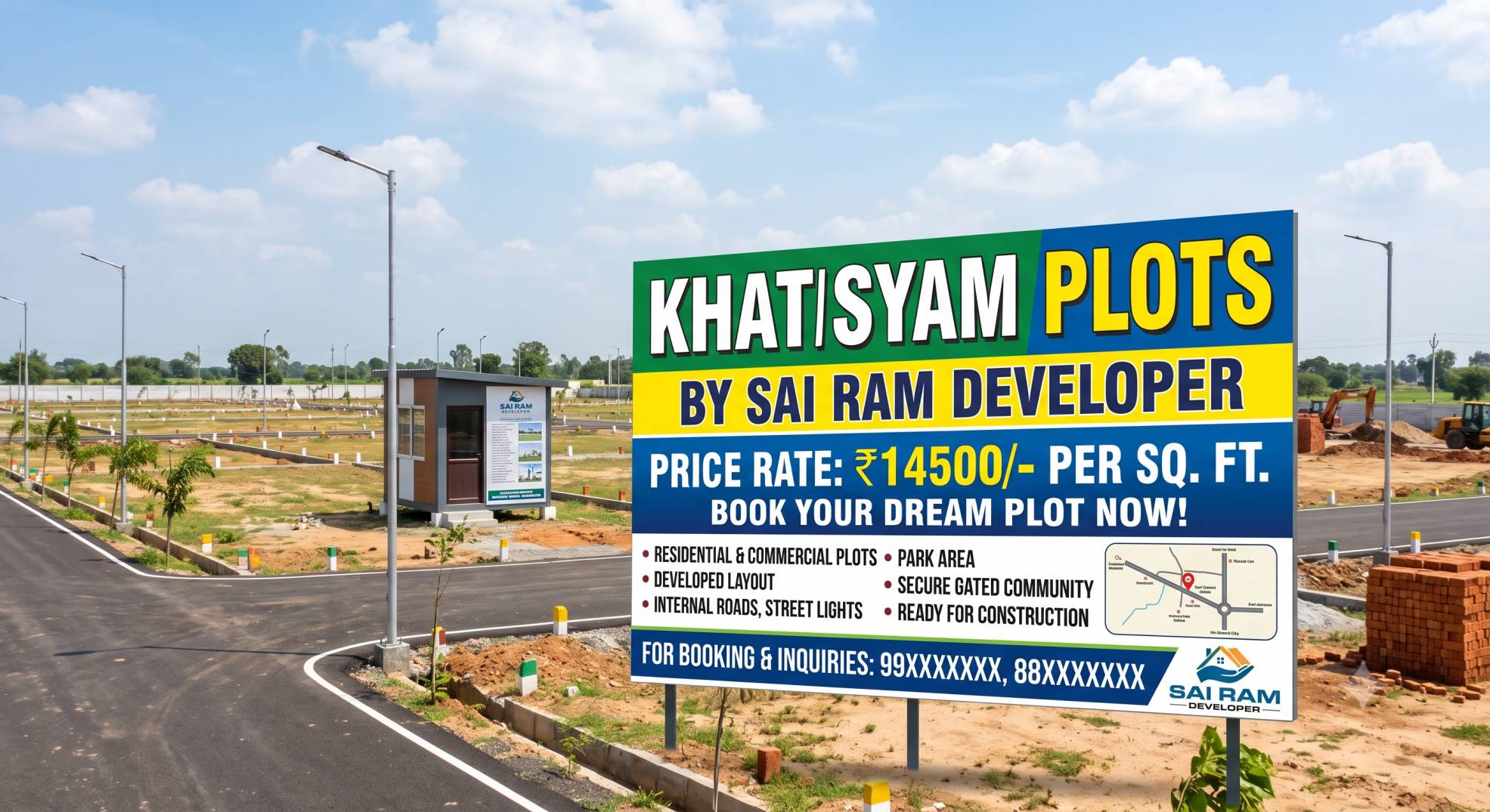 krishna greens phase -7th — Residential plots in Khatu Shyam Ji